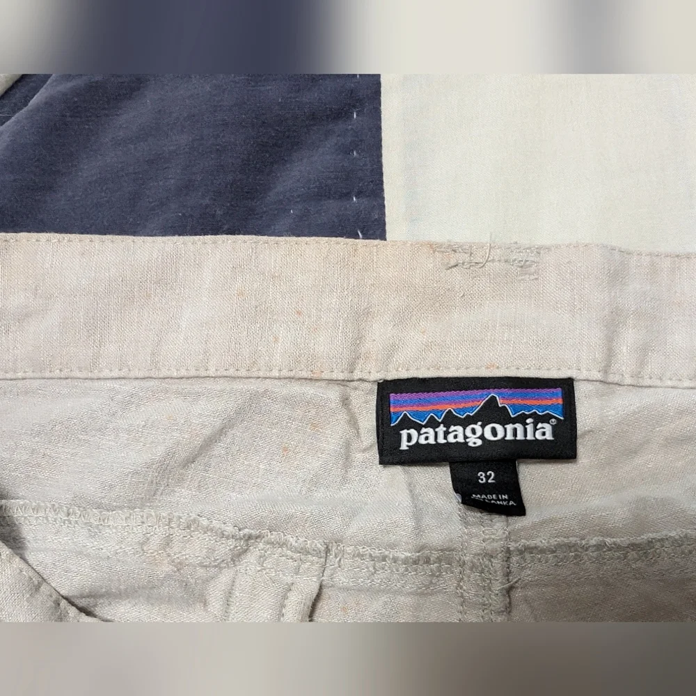 Men's Patagonia linen shorts 32 - Picture 2 of 5